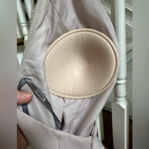 Vera Wang chiffon maxi dress, size 2 - Picture 7 of 11